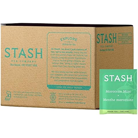 Stash Tea Moroccan Mint Green Tea Cover