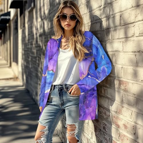 Image of Womens Open Fron Cardigan Sweaters Long Sleeve Tops Daily Coats