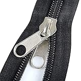 Applications multiples : ces fermetures éclair à bout fermé peuvent être utilisées pour la conception de costumes de bricolage, des taies d'oreiller, des accessoires de boutique ou d'autres travaux manuels, peuvent également être appliquées pour fixer ou coudre des pantalons, des jupes et des robes, des sacs, des vêtements pour animaux de compagnie.