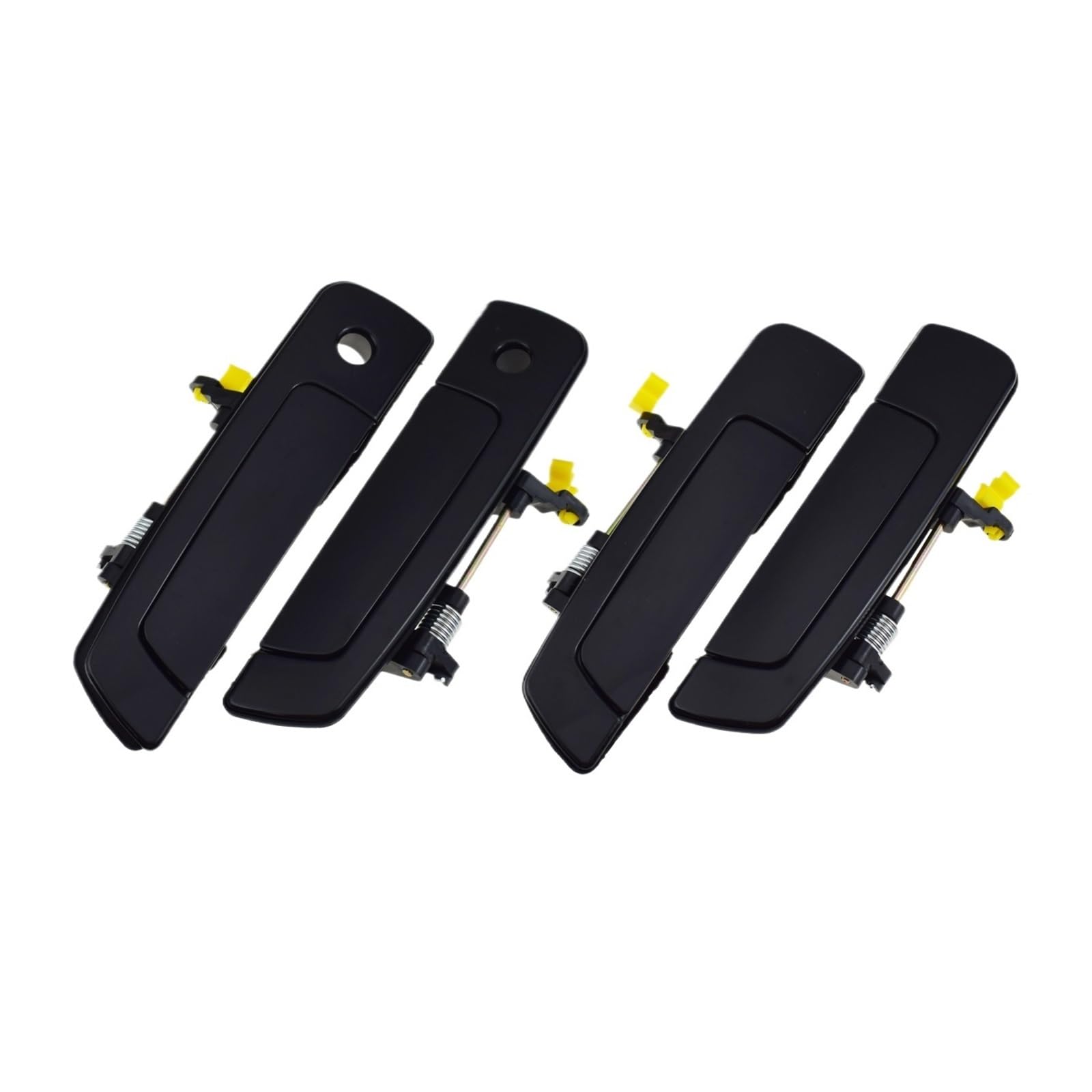 Dntodevb 4 Pcs Front Rear Kit Car Door Handle Front Rear Left Driver Or Right For Mi&Tsubishi Eclipse Galant Mirage & For Ch&Rysler Sebring For Do&Dge Stratus Cars Doors Handles