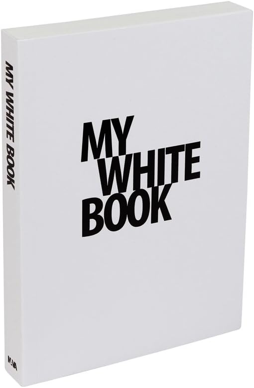 Nava Design A5 Diary/Journal My Book by Denis Guidone, White
