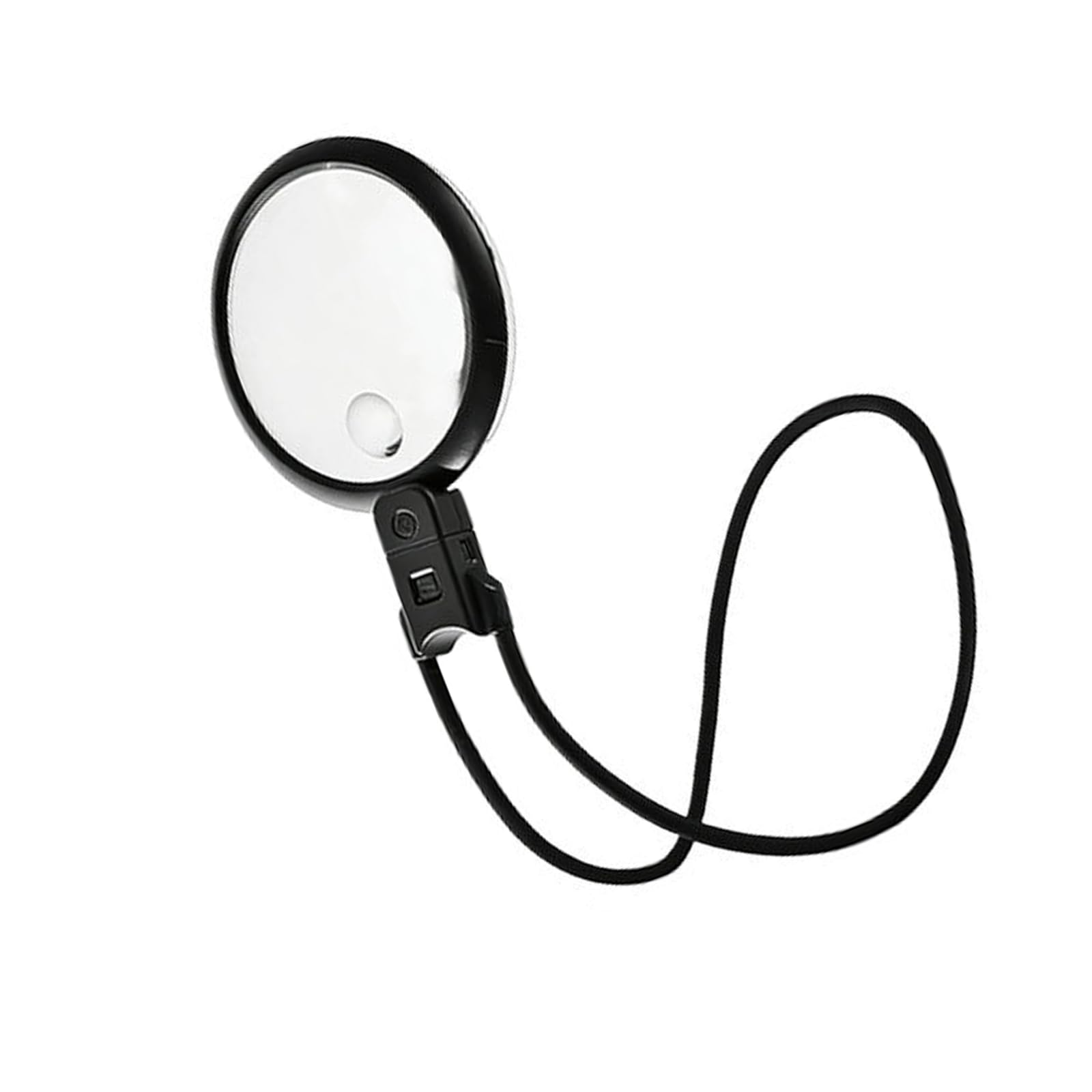 Multipurpose LED Magnifier Glass 15X 36 LED Temperature Neck Hanging Magnifier for Reading Sewing Crafting Comfortable Neck Belt