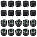 20Pcs 12085 Passive Buzzer 12MM*8.5MM 42R Resistance 3V 5V 9V 12V in Common Use Mini Piezo Buzzers Kit, Active Buzzer Electronic Alarm Magnetic Long Continuous Beep for Arduino