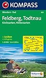  Feldberg, Todtnau: Kirchzarten, Hinterzarten. Wandern / Rad. 1:25.000. GPS-genau