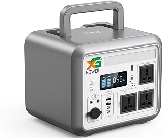 XG Power Portable Power Station | 576WH LiFePo4 Battery | Wireless Charging | 600W Output | Multi-Port Charging | for Home... Price In India