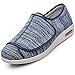 QDCHOME Scarpe per diabetici Pantofole per diabetici Edema da artrite, Gonfiore del Piede del paziente nelle Scarpe di Pelle, aggiunta di Fertilizzante per allargare Le Scarpe per Il diabete