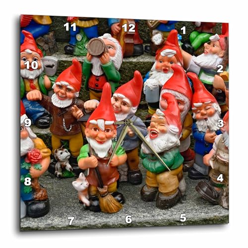 Horloge gnomes Appenzell Suisse dans un salon chaleureux 3dRose