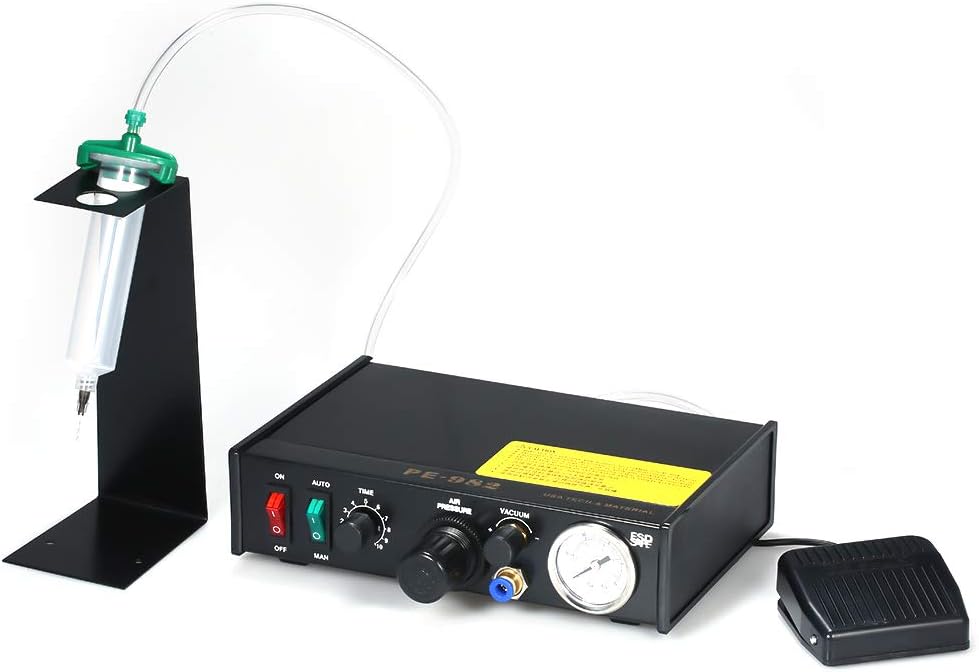 Festnight SemiAutomatic Glue Dispenser Machine Professional Precise