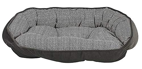 Bowsers Crescent Bed, Large, Herringbone