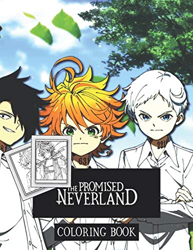 The Promised Neverland Coloring Book: Anime Manga +80 High Quality Coloring Pages For Kids and Teens