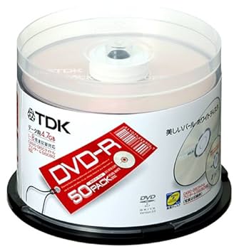 CDかDVDか 50枚組 お買い得 Amazon.co.jp: TDK DVD-Rデータ用 1-8倍速記録対応 50枚入り