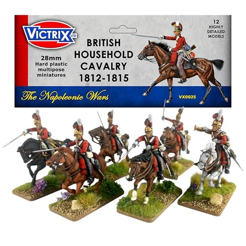 Set de caballería británica Wargames Delivered 28mm miniatura 1