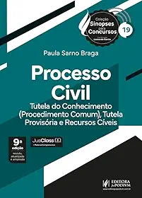 Sinopses para Concursos vol 19 - Processo Civil - Tutela do Conhecimento - (Procedimento Comum), Tutela Provisória e Recursos Cíveis (2026) juspodivm