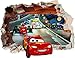 Calcomanía de vinilo con agujero en la pared, diseño de Rayo McQueen (550 x 425 mm)