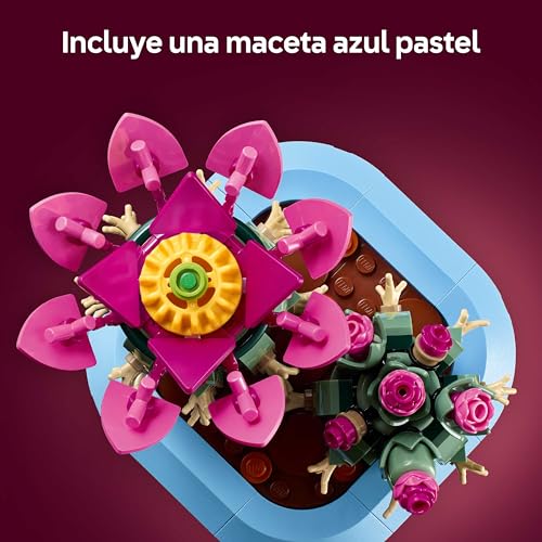 Miniatura 5 de LEGO Botanicals Cactus en Flor - Planta con Maceta Artificial con 2 Cactus y Flores - Decoración de la Habitación - Regalo de Cumpleaños para Niñas de 9+ Años y Amantes de Las Plantas - 11509