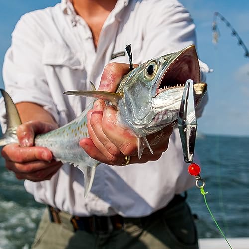 image for M METERXITY 200 Pcs Glow Fishing Beads - Plastic Luminous Round Bait E