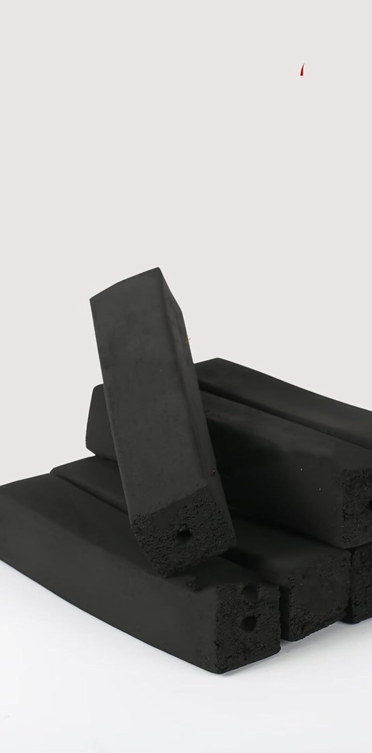 Qingsheng Sample 3 Pound Trial Mechanism Carbon Smokeless Charcoal Burning-Resistant Bamboo Charcoal Barbecue Carbon Heating Grilling Fire Manufacturers Wholesale