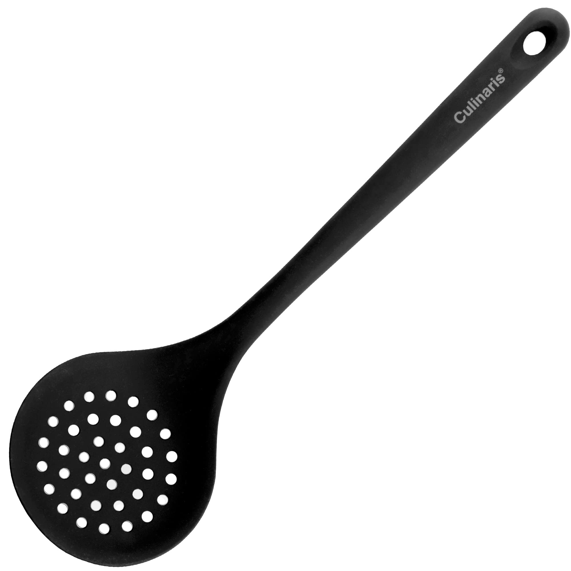 Culinaris Silikon Küchenhelfer Set 8-Teilig • Hitzebeständige Silikontools zum Kochen Grillen Backen servieren • BPA frei Lebensmittelqualität • Silikonutensilien Spülmaschinengeeignet • Farbe Schwarz