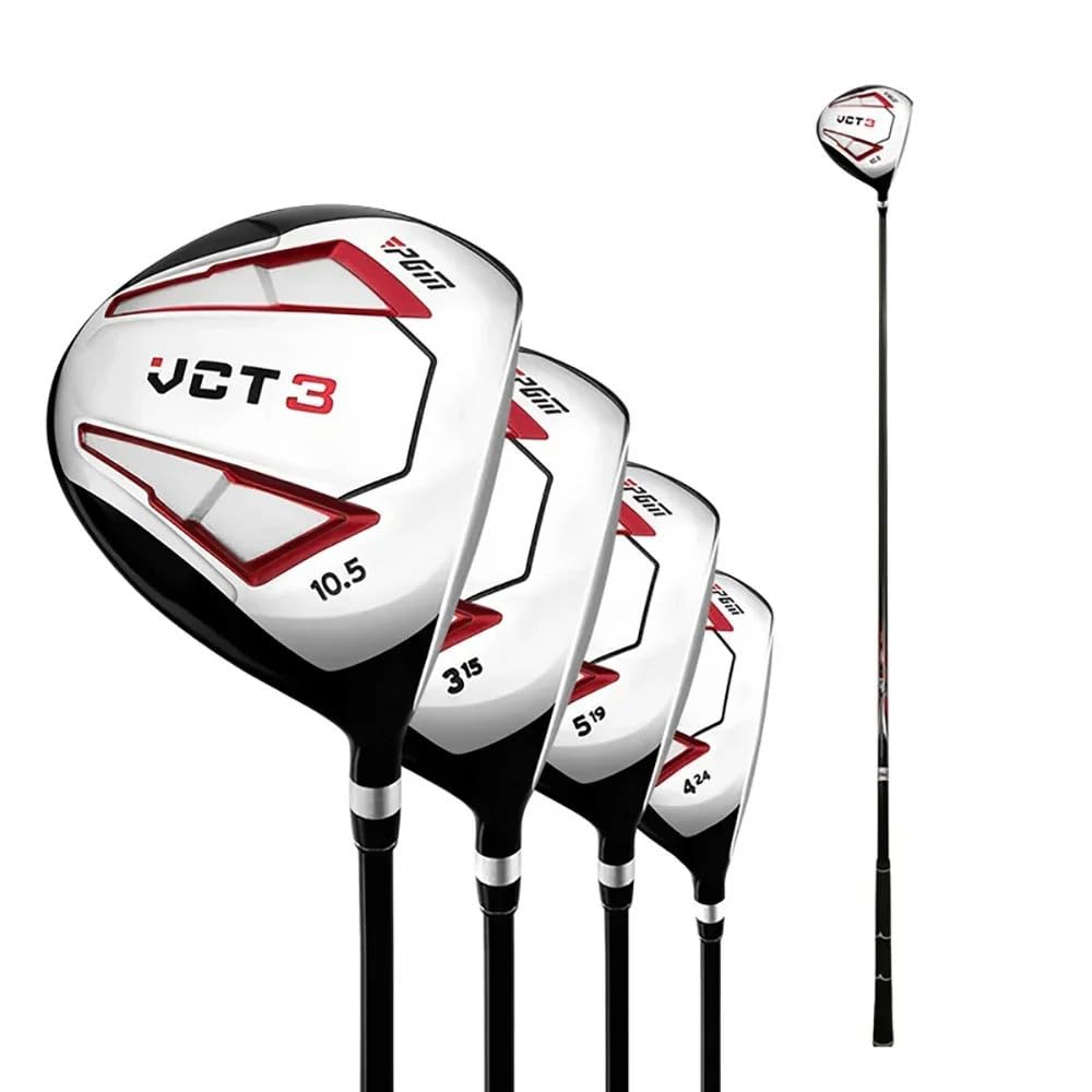 Palo de Golf Madera Gran Capacidad Hombres Mujeres Diestros #1/3/5/ Hybrid Club Golf Fairway Woods Deportes y al Aire Libre