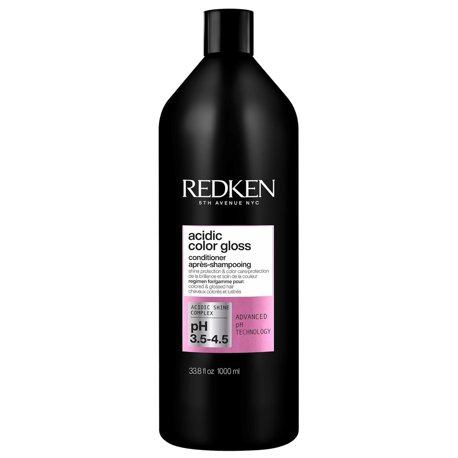 Redken Acidic Color Gloss Conditioner - Color Protection & Vibrancy, Salon-Grade Hair Shine, For Color-Treated Hair