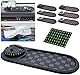 Multifunction Car Anti-Slip Mat Auto Universal Phone Holder, 3 In 1 Auto Anti-Rutsch-Pad, Handyhalterung Auto, Silikon-Matte Telefonpad für Autodekorationen, Brillen, Handys Verwendet (A)