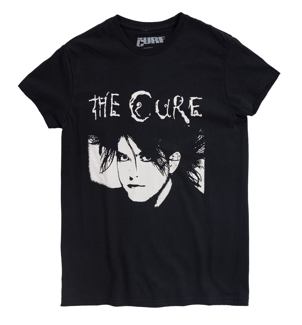 Rock Off The Cure Illustration Black T Shirt