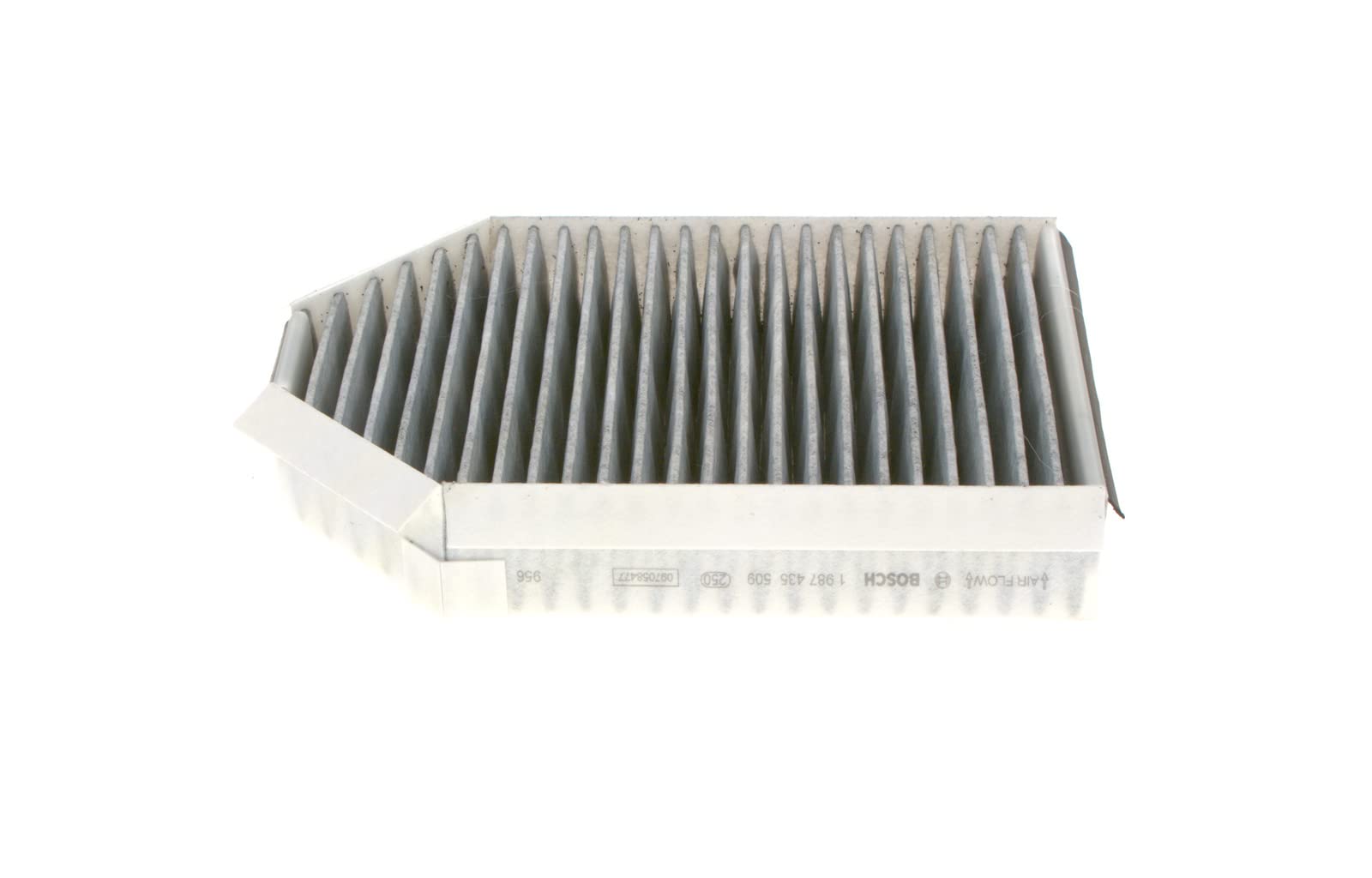 Bosch R5509 Filtre d'Habitacle à Charbon Actif de Remplacement - Contre les Mauvaises Odeurs, le Pollen et la Poussière pour un air plus pur à l’Intérieur du Véhicule