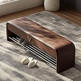 Polsterhocker mit Stauraum, vielseitige Möbel für Schlafzimmer, Wohnzimmer, Eingangsbereich und Fenstersitz, bietet Komfort und Organisationsraum