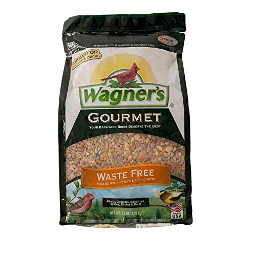 Wagner’s 82056 Gourmet Waste Free Wild Bird Food, 5-Pound Bag