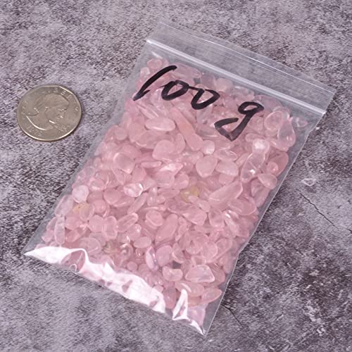 Image of 100 grams Small Tumbled Chips Polished Crushed Stone Crystal Healing Embellishments