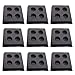 Set of 9 Heavy Duty Anti Vibration Isolation Rubber Pads 2