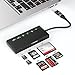 Produktbild USB3.0 USB C Multi Card Reader, 7-in-1 kartenlesegerät zu SD TF Micro SD CF MS MMC Karte, Unterstützt 5Gbps High Speed speicherkarten lesegerät SD/TF/CF/MS/XD Lesen von 5 Karten gleichzeitig