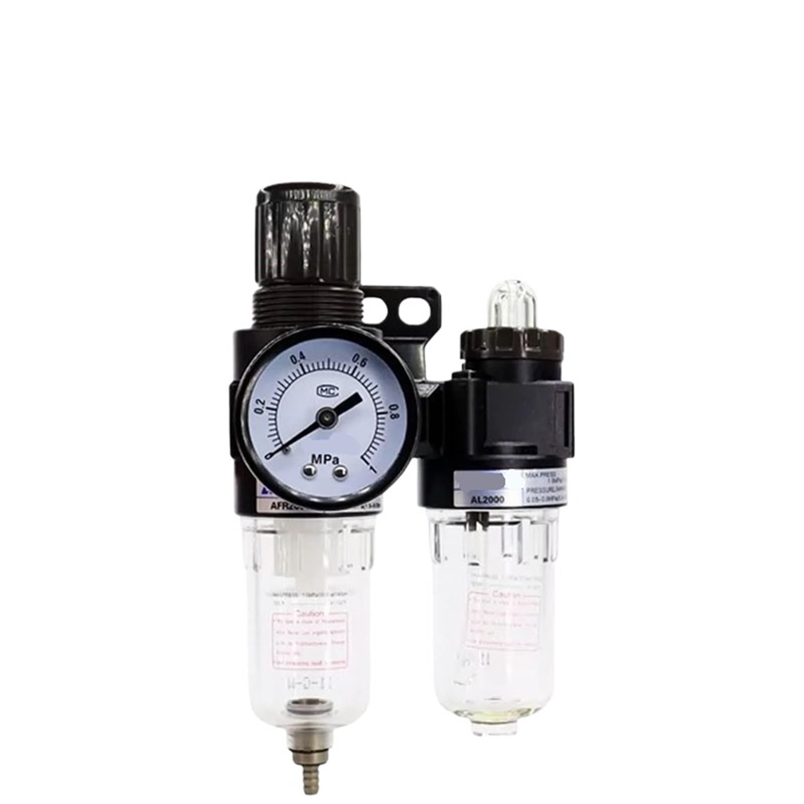 Regulator filtra pneumatycznego AFR2000 AFC2000, jednostka uzdatniania powietrza, presostat, manometr do sprężarki z akcesoriami.(AFC1500)