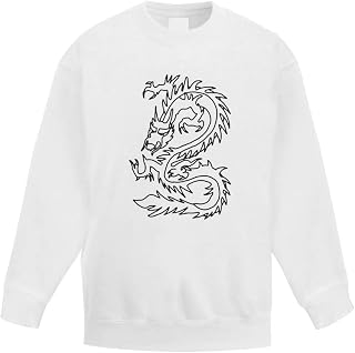 Azeeda 'Chinese Dragon' Kid's Sweatshirt/Jumper (12-13 Years) (KW00054053)