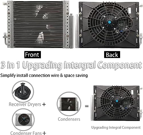 Generic UNDER DASH 404-100.HC Gouku- Universal 12V Air Conditioning Conditioner Heating And Cooling Under Dash A/C Kit Fit Van Auto Rvs Truck Electric Ac Energy Saving thumb #1