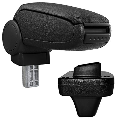 [pro.tec] [pro.tec] Accoudoir Central pour avec Compartiment - rembourré - Textile - Noir