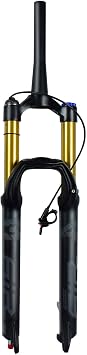 27.5" 29" Air MTB Suspension Fork Travel 160mm Mountain Bike Forks 9x100mm 34mm Inner Tube for XC Offroad, Downhill Cycling