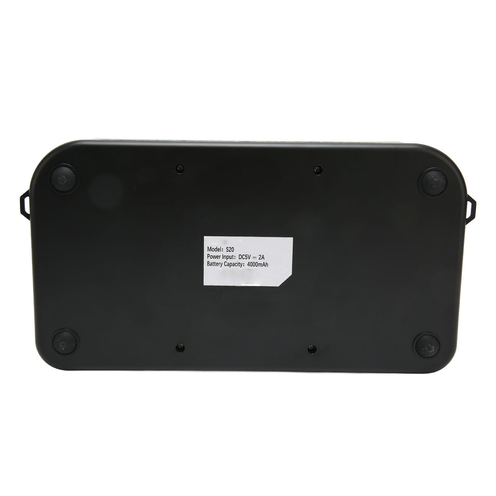 Paquete de Equipo de Podcast, Kit de Tarjeta de Sonido Todo en, Batería de Alta Capacidad de 4000 MAh, Sonido Envolvente Súper bajo para Grabación (Black)