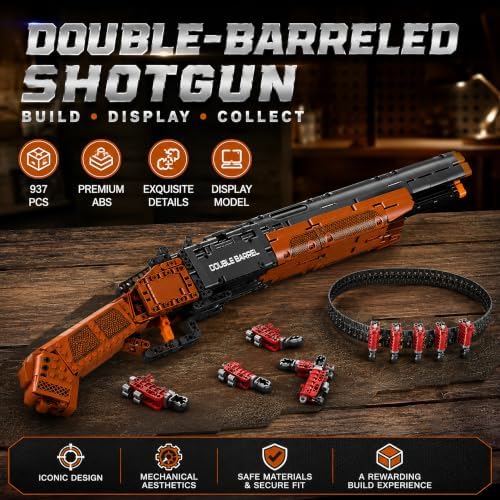 JYLWSMHU 1:1 Double Shot Gun Building Block Set for Collectors Gift - 1
