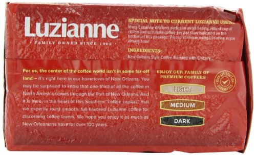 Luzianne Coffee & Chicory, Medium Roast, 13 Ounce Bag (Pack Of 4) #TOP1