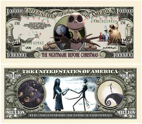 Nightmare Before Christmas Limited Edition Collectible Bill - Jack Skellington - Pumpkin King