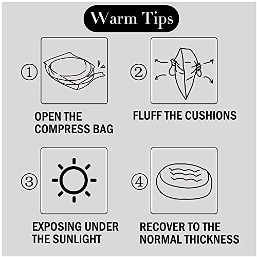 Tiita Indoor/Outdoor Cushions Square Floor Pillows For Sitting On Floor Windows Pads For Patio Furniture Set Of 2, 22X22 Inch, Coral Pink #TOP7