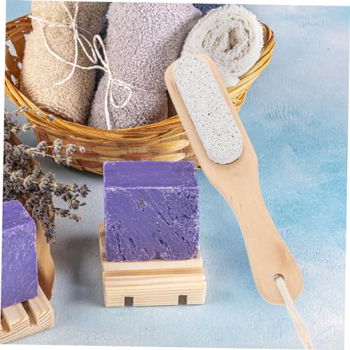 Outanaya 2 Unidades Ferramenta De Esfregar Ferramenta De Moagem De Pés Escova De Pedicure Ferramenta