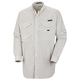 Columbia Herren Super Bonehead Classic Langarmshirt, Herren, Lemon Whip, Mini Check, X-Large