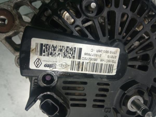 Alternator Renault Kangoo 23100026r / Valeo Tg15c146 / 2606272d 