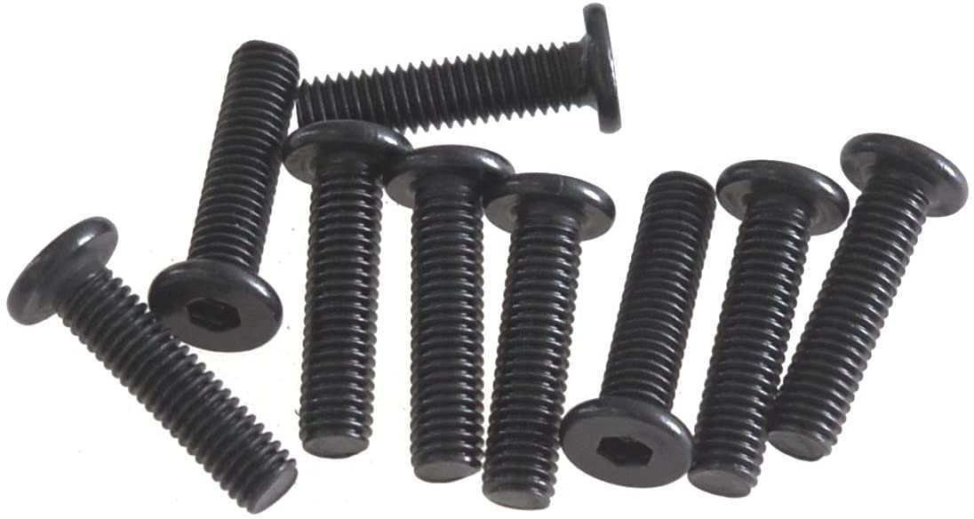 3DINNOVATIONS M5x20mm Low Carbon Steel CNC Low Profile Flat Head Hex Socket Machine Screws Fully Threaded Pack of 25-image-20