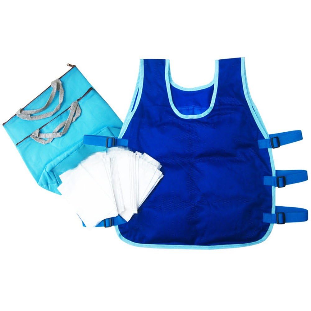 Gilet de refroidissement de glace contre les coups de chaleur en cuisine et extérieur