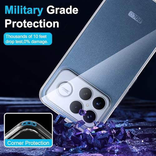 Image of for Xiaomi POCO F8 Ultra Screen Protector(1 pack) Tempered Glass flim with case,9H Hardness,Anti-Scratch, Case Friendly, Bubble Free,HD Clear