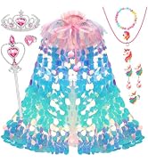 Princess Dress Up Clothes For Girls Ages 4-6 – Light Up Tutu Dress With Accessories, Christmas Gift