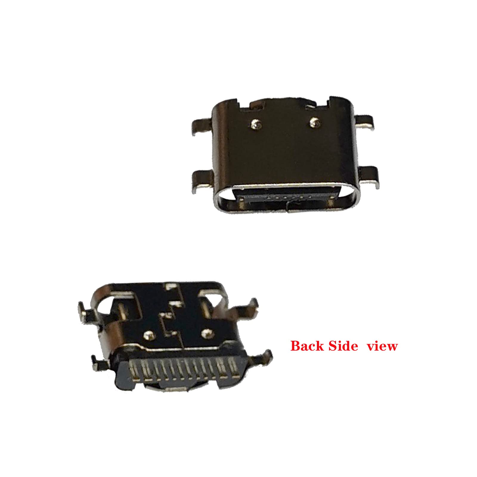 (2Pcs Pack) for Onn Tablet Type C Charging Charger Port Connector Parts Replacement for onn. 100003561 100003562 (8 Inch) Tablet